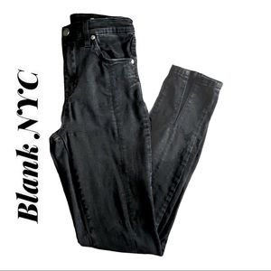 Blank NYC Split Front Skinny Jeans